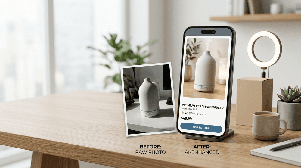 How to Create Marketplace Product Photos with AI: Nano Banana 2 and Iris Guide