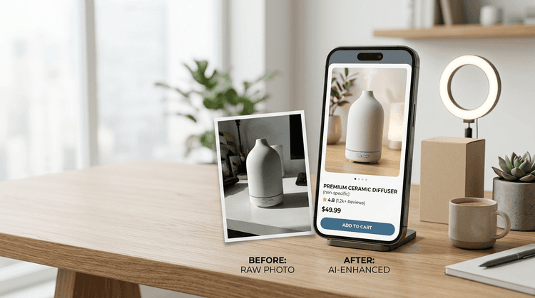 How to Create Marketplace Product Photos with AI: Nano Banana 2 and Iris Guide